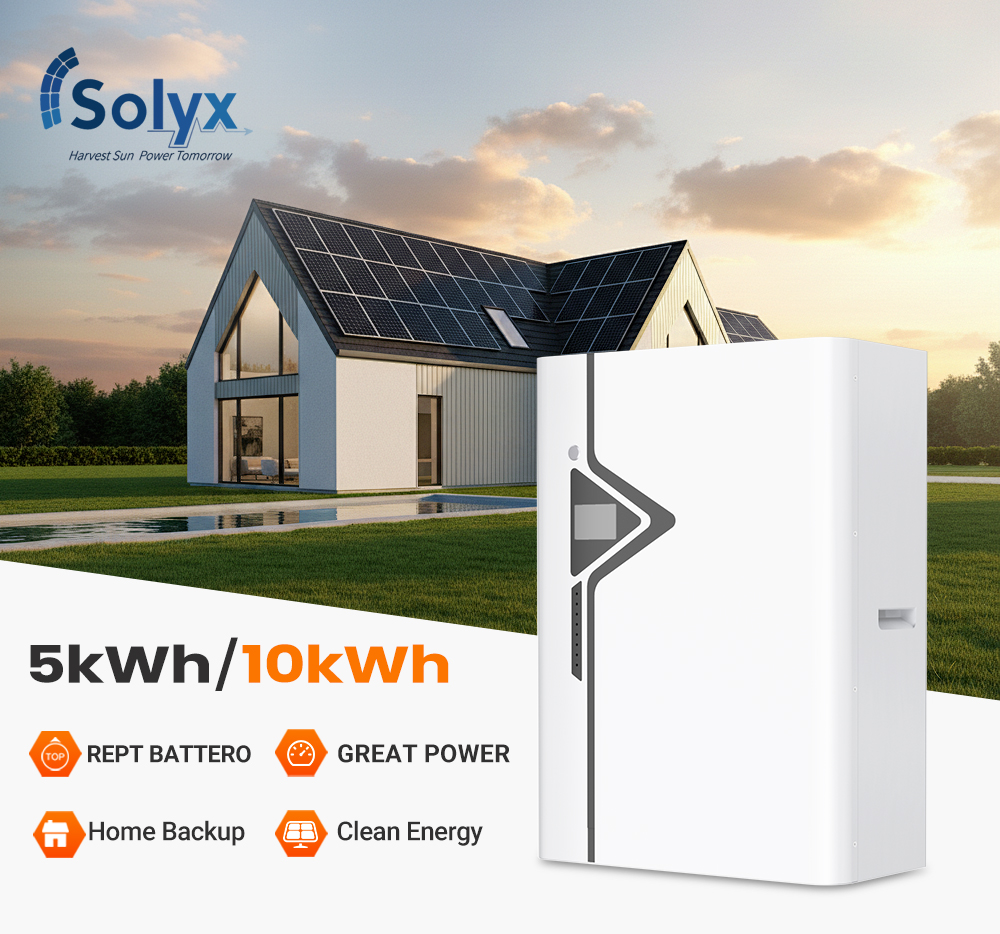 Solyx 10kWh 5kWh Powerwall with Tier 1 Cells | REPT/Great Power LiFePO4 8000 Cycles WiFi Smart Home Solar Backup Battery Solyx 10kWh 5kWh Powerwall with Tier 1 Cells | REPT/Great Power LiFePO4 8000 Cycles WiFi Smart Home Solar Backup Battery