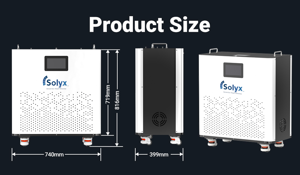 32KWh Lithium Battery 44-58.4V Voltage Range 1-16 Parallel Connection LiFePO4 Energy Storage Battery Built-in Smart BMS