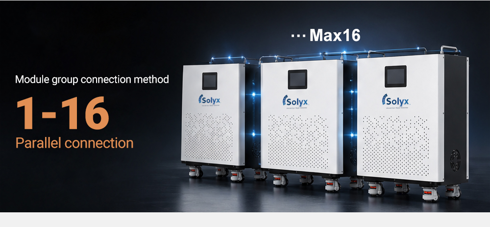 32KWh Lithium Battery 44-58.4V Voltage Range 1-16 Parallel Connection LiFePO4 Energy Storage Battery Built-in Smart BMS