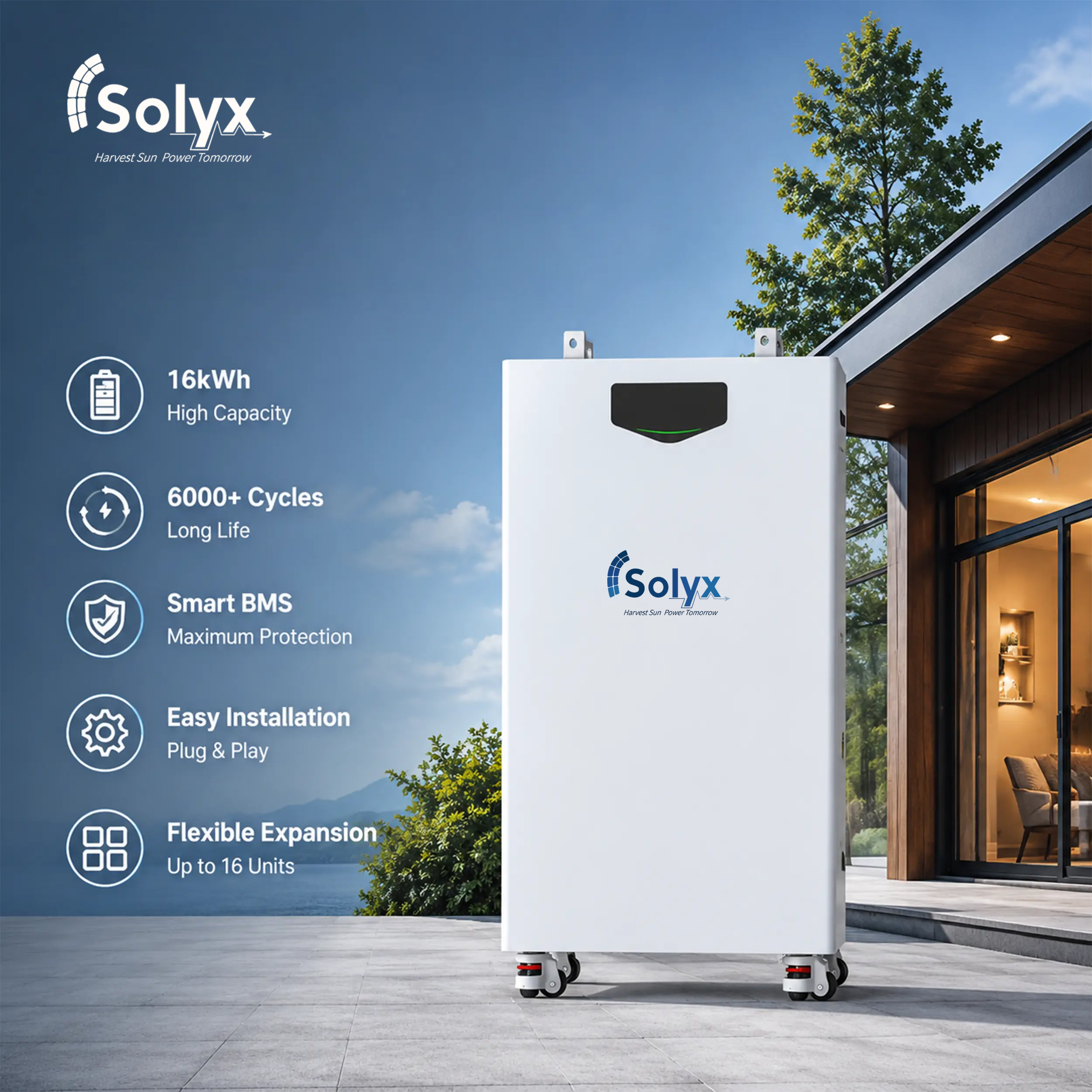 15kWh/16kWh IP65 Storage Battery