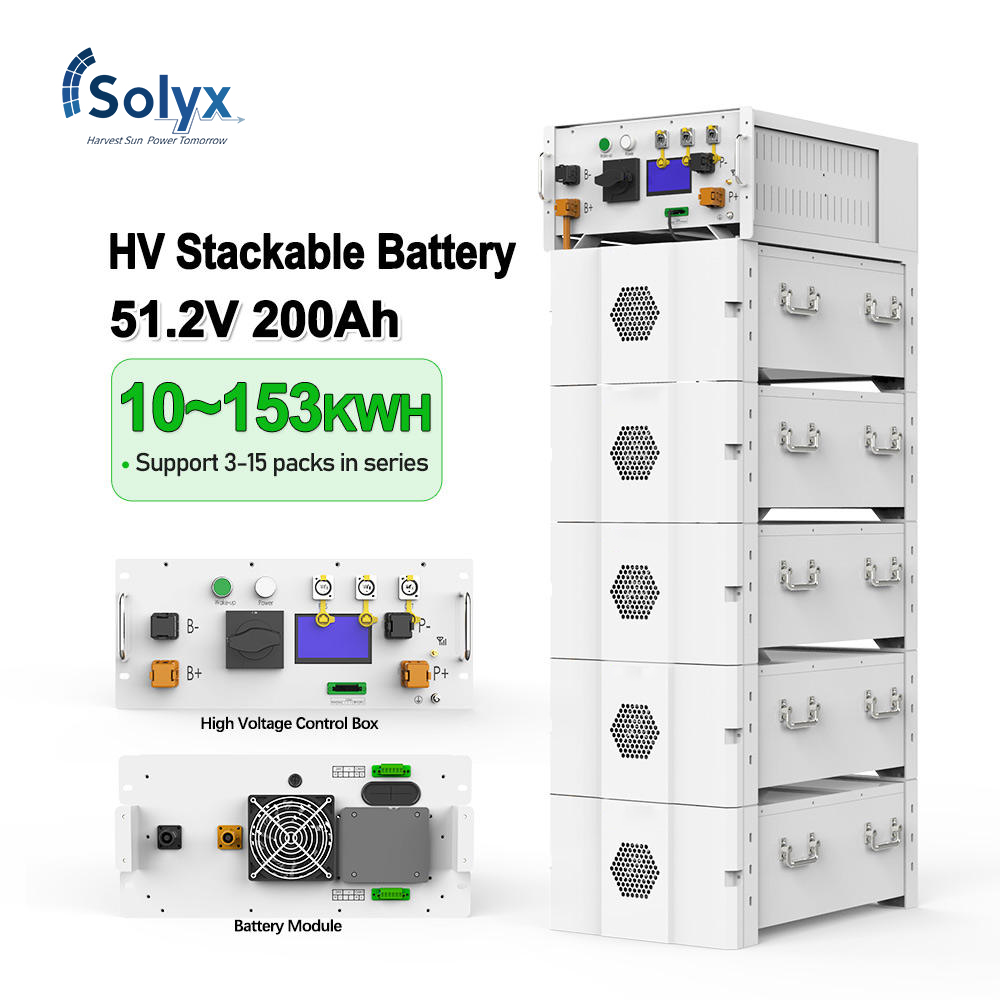 51.2V 200Ah Stackable Battery