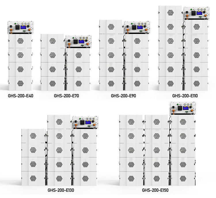 HV Stacked Lithium Battery 15KWh BESS Home Energy Storage System with Smart BMS 14KWH-215KWH for Industrial Use