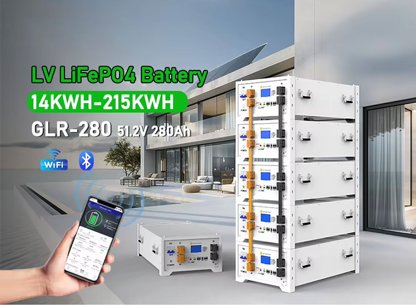 8000 Cycle Lifespan Battery 14kWh 280Ah Lifepo4 Battery Charge AC/DC Big Capacity 14KWH-215KWH Energy Storage Battery Hot Sale 8000 Cycle Lifespan Battery 14kWh 280Ah Lifepo4 Battery Charge AC/DC Big Capacity 14KWH-215KWH Energy Storage Battery Hot Sale