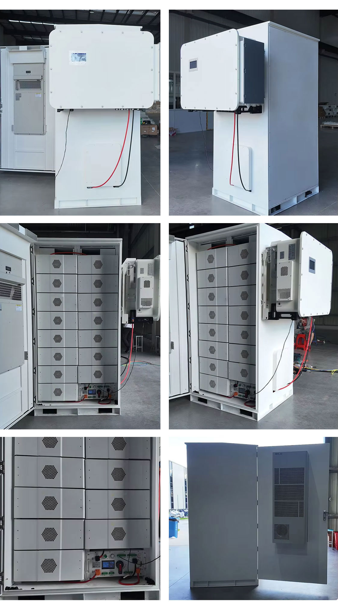 Solyx 100-241kWh Air Cooled LiFePO4 BESS Battery Cabinet 30-125kW Hybrid On Grid Off Grid Energy Storage System Solyx 100-241kWh Air Cooled LiFePO4 BESS Battery Cabinet 30-125kW Hybrid On Grid Off Grid Energy Storage System